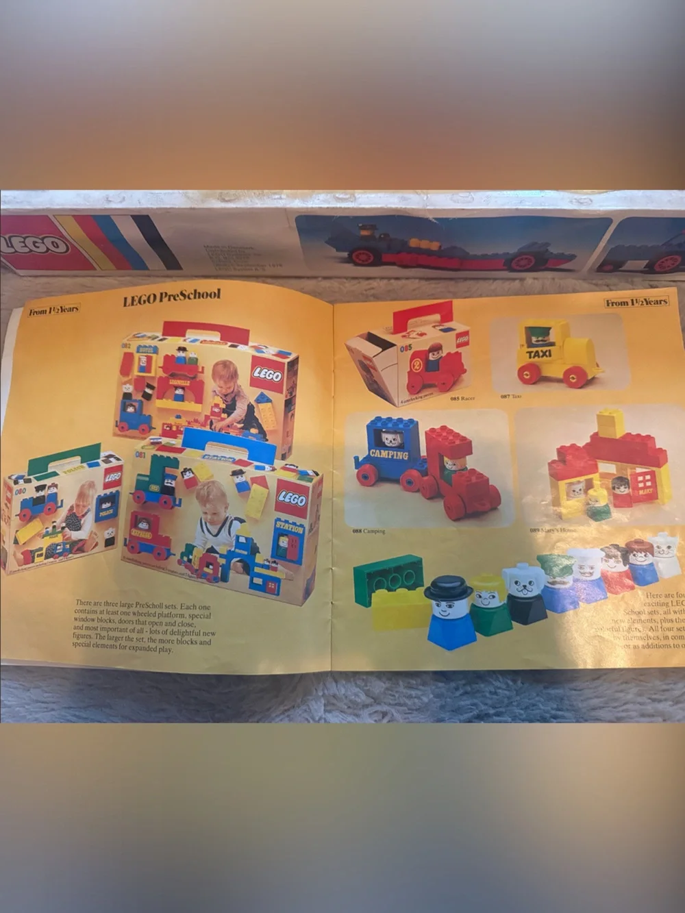 Booklet Welcome To The World Of Lego 1977 Vintage Magazine - Lego History - GUC